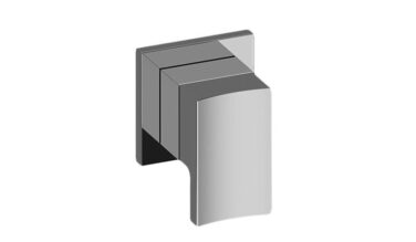Graff Sade/targa Square M-series Stop/volume Control Valve Trim With Handle
