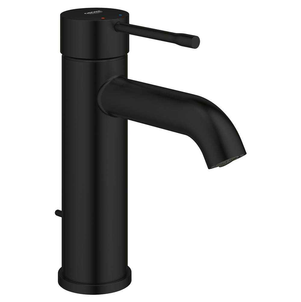 Grohe 235922431 Matte Black Single Hole Single-handle S-size Bathroom Faucet 1.2 Gpm