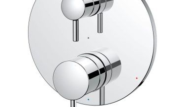 Grohe Timeless Pressure Balance Valve Trim With 2-way Diverter With Cartridge