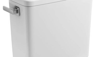 Grohe Eurocube 1.28gpf Left-hand Toilet Tank Only