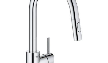 Grohe Concetto Single-handle Pull-down Kitchen Faucet Dual Spray 1.75 Gpm
