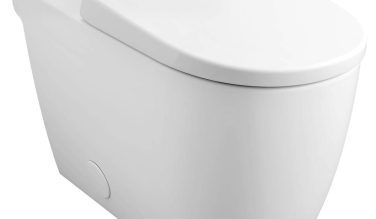 Grohe Essence Right Height Elongated Toilet Bowl With Seat Less Tank