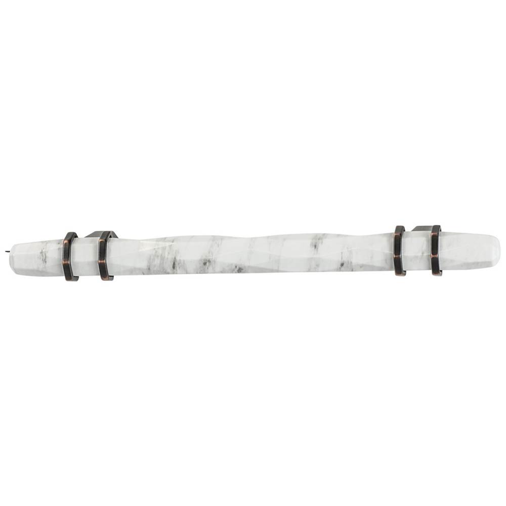 Hafele 13353102 13353102 Hdl Car Zn Wh Mrbl/orb - 32 Ctc 160mm