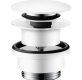 Hansgrohe 50100701 Matte White Push-open Sink Drain In Matte White