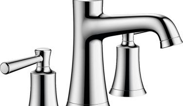 Hansgrohe Joleena Widespread Faucet 100 With Pop-up Drain