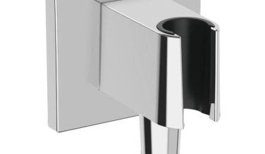 Hansgrohe Fixfit E Wall Outlet With Handshower Holder In