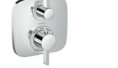 Hansgrohe Ecostat E Thermostatic Trim With Volume Control In