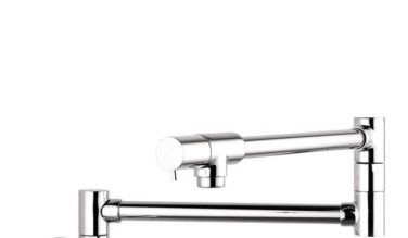 Hansgrohe Modern Wall-mounted Pot Filler In