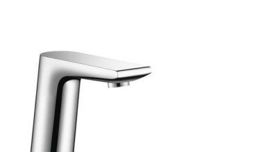 Hansgrohe Metris S Electronic Faucet With Preset Temperature Control In