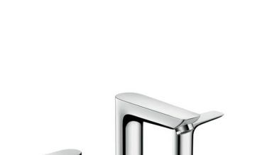 Hansgrohe Talis E Widespread Faucet 150 With Pop-up Drain