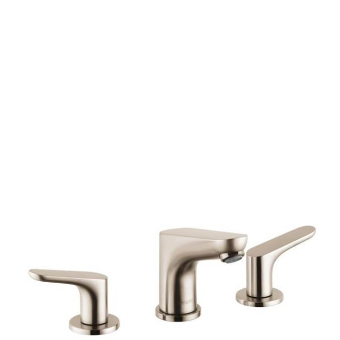 Hansgrohe 04369820 Brushed Nickel 04369820 Focus Widespread Faucet 100 With Pop-up Drain, 1.2 Gpm In - Brushed Nickel