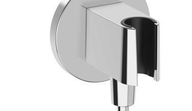 Hansgrohe Fixfit S Wall Outlet With Handshower Holder In