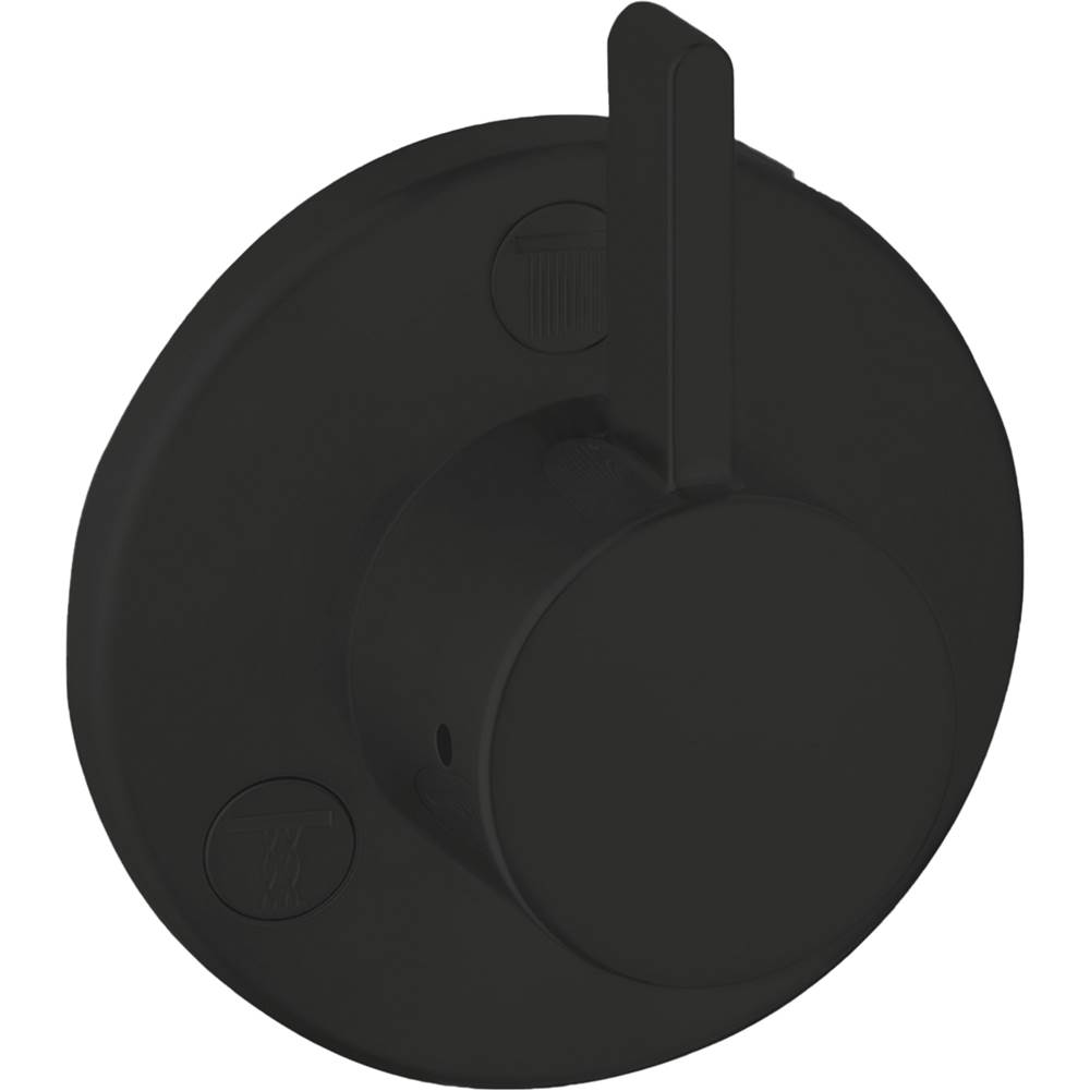 Hansgrohe 04232670 Matte Black 04232670 Ecostat Diverter Trim S Trio/quattro In - Matte Black