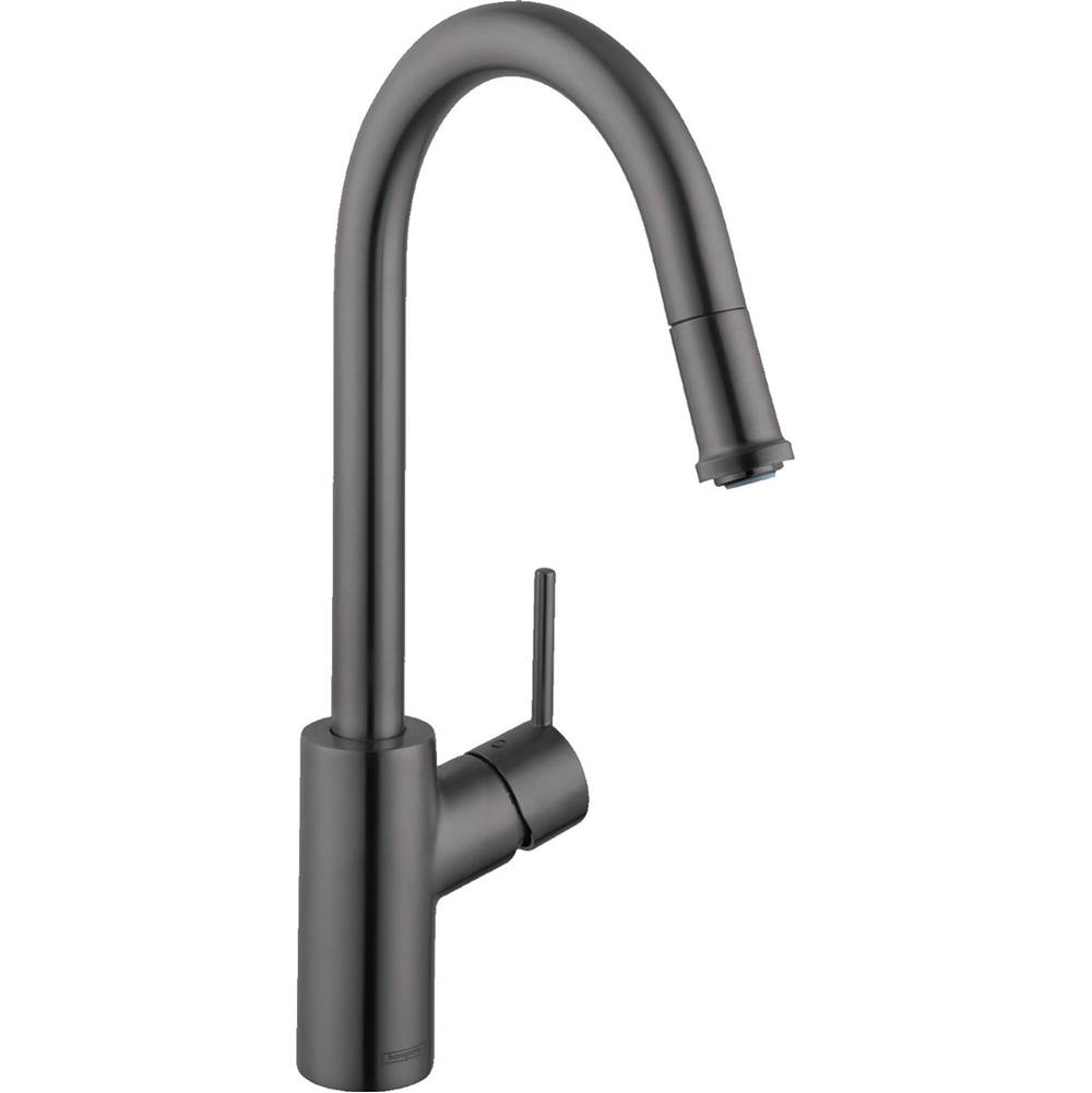 Hansgrohe 14872341 Brushed Black Chrome 14872341 Talis S² Higharc Kitchen Faucet, 1-spray Pull-down, 1.75 Gpm In - Brushed Black Chrome