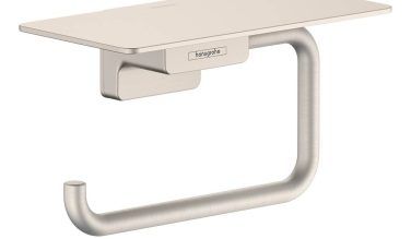 Hansgrohe Addstoris Toilet Paper Holder With Shelf In