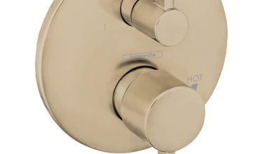 Hansgrohe Ecostat Pressure Balance Trim S With Diverter In