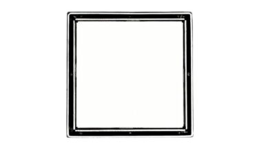 Infinity drain 5'' X 5'' Ltd 5 Tile Insert Complete Kit In  With Cast Iron Drain Body For Hot Mop