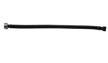 Jaclo Jacloflex™  (blak) Decorative Cover Stainless Steel Flexible Braided 3/8'' O.d. X 7/8'' I.d.- 12'' Toilet Supply Line With Metal Nut