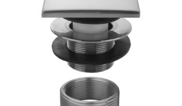 Jaclo Square Top Toe Control Tub Drain