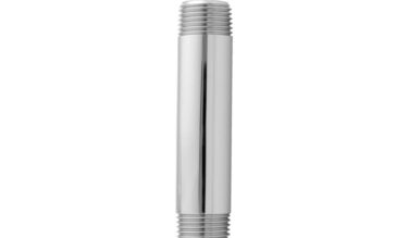 Jaclo 1/2'' Ips X 4'' Brass Vertical Drop Ceiling Nipple