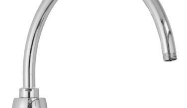 Jaclo All Brass Swivel Arc Showerarm