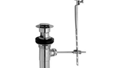 Jaclo Fully Polished & Plated Pop-up Lavatory Drain With Overflow