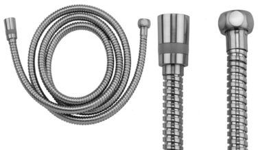 Jaclo 60'' Swivel Double Spiral Brass Hose