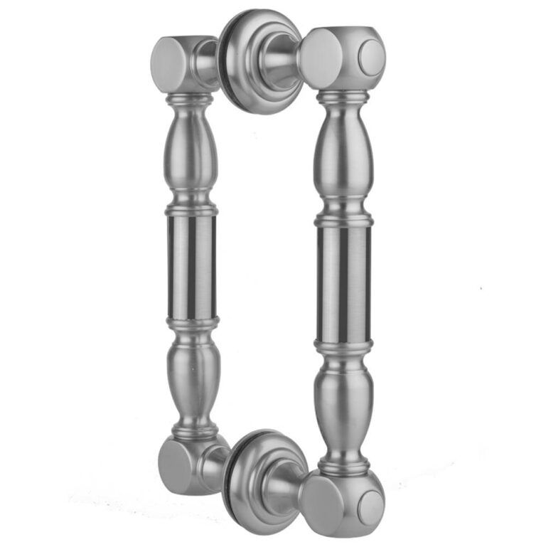Jaclo 16'' H20 Back To Back Shower Door Pull With Finials