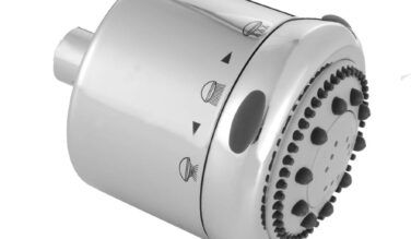 Jaclo Frescia Light Grey Face Showerhead