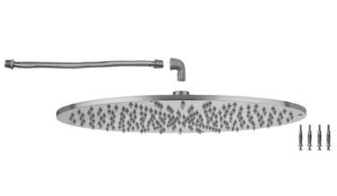 Jaclo 16'' Round Square Flush Mount Rain Machine®