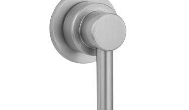 Jaclo Contempo Lever With Round Escutcheon Trim For Exacto Volume Controls And Diverters (j-vc34 / J-vc12 / J-20682 / J-20686 / J-20687 / J-20688 / J-20689