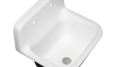 Kingston brass Fauceture Petra Galley 22 Inch Wall Mount Single Bowl Kitchen Sink