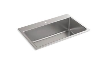 Kohler Prologue® 33'' Top-/undermount Single-bowl Kitchen Sink