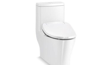 Kohler Reach® Hidden Cord One-piece Compact Elongated Toilet With Skirted Trapway