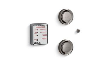 Kohler Invigoration® Series Tandem Digital Steam Adapter Kit