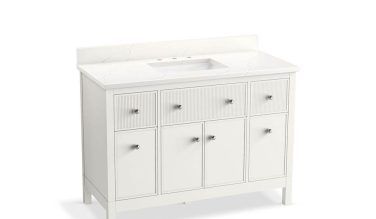 Kohler Malin™ By Studio Mcgee 48'' Bathroom Vanity Cabinet With Sink And Quartz Top