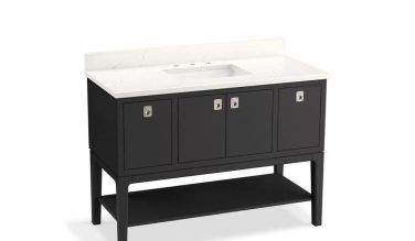 Kohler Seagrove® By Studio Mcgee 48'' Bathroom Vanity Cabinet With Sink And Quartz Top