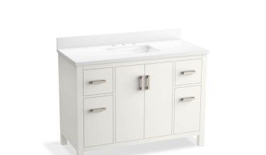 Kohler Kresla® 48'' Bathroom Vanity Cabinet With Sink And Quartz Top