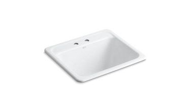Kohler Glen Falls™ 25'' Top-/undermount Single-bowl Utility Sink