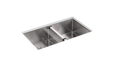 Kohler Strive® 32'' Undermount Double-bowl Kitchen Sink With Accessories