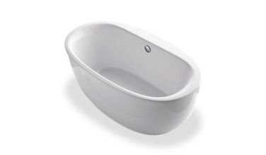 Kohler Sunstruck® 65-1/2'' X 35-1/2'' Freestanding Bath With Fluted Shroud