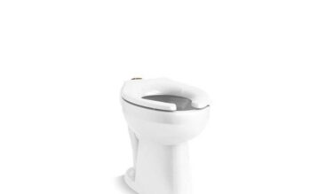 Kohler Highcliff™ Ultra Floor-mount Top Spud Flushometer Bowl