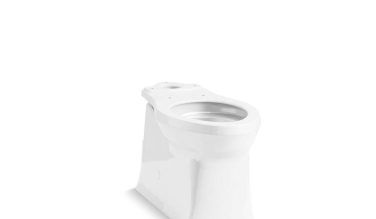 Kohler Corbelle® Elongated Toilet Bowl With Skirted Trapway