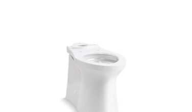 Kohler Betello® Elongated Toilet Bowl With Skirted Trapway