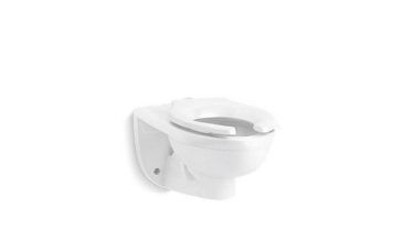 Kohler Kingston™ Ultra Wall-mount Toilet Bowl With Top Spud And Bedpan Lugs