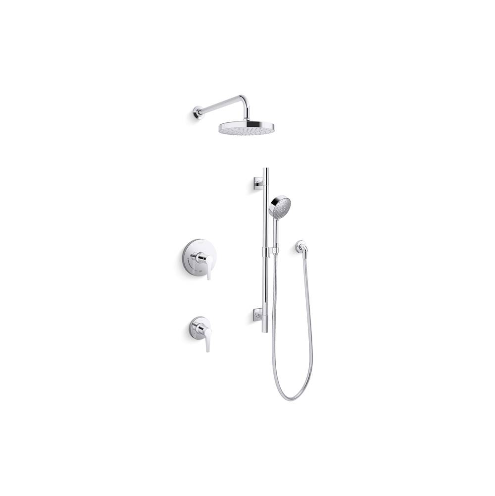 Kohler K26914GCP Polished Chrome K26914GCP Awaken Showering Kit, 1.75 Gpm - Polished Chrome