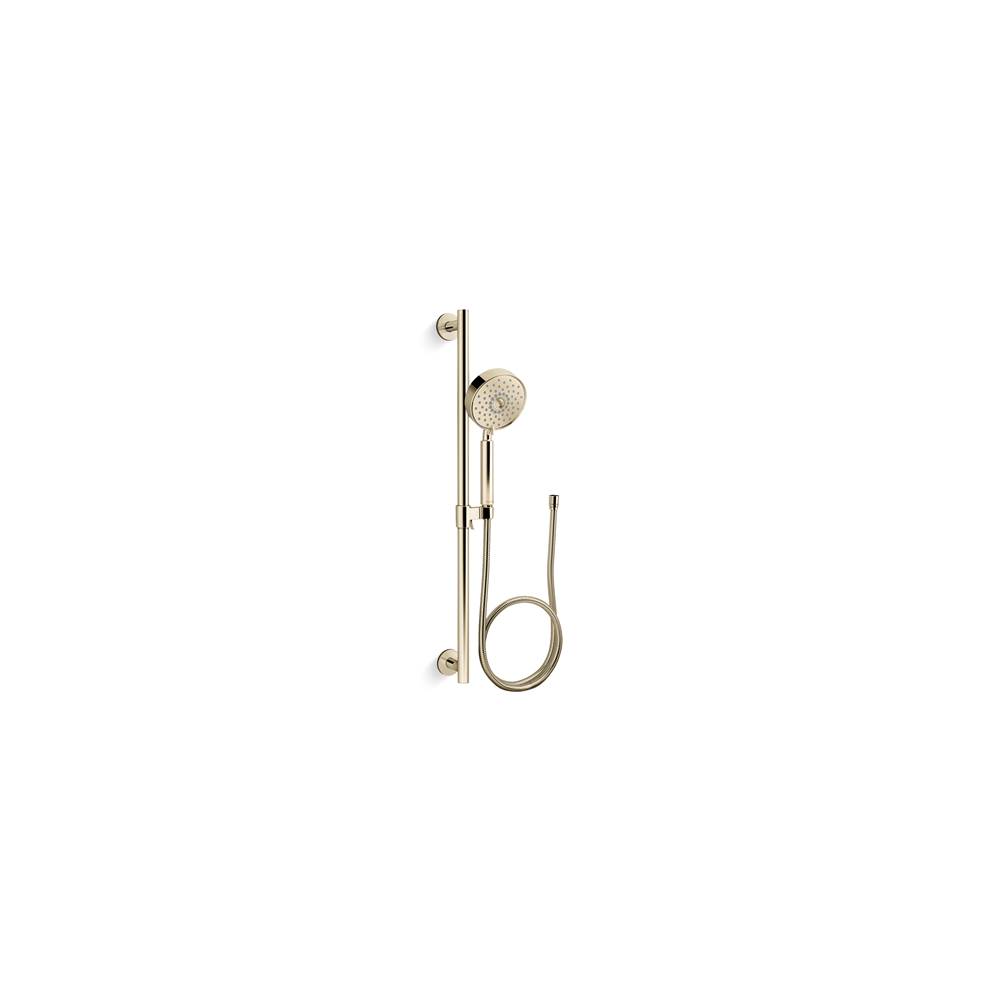 Kohler K22178GAF Vibrant French Gold K22178GAF Purist 30'' Four-function Handshower Kit, 1.75 Gpm - Vibrant French Gold