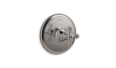 Kohler Artifacts® Mastershower® Temperature Control Valve Trim With Cross Handle