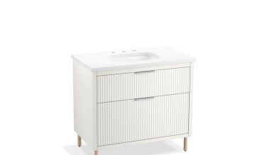 Kohler Spacity® 36'' Wall-hung Bathroom Vanity Cabinet With Sink And Quartz Top