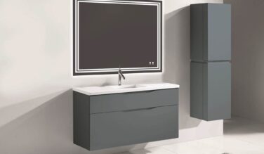 Madeli Madeli Bolano 48c'' Wall Hung Vanity Cabinet Studio Grey Finish